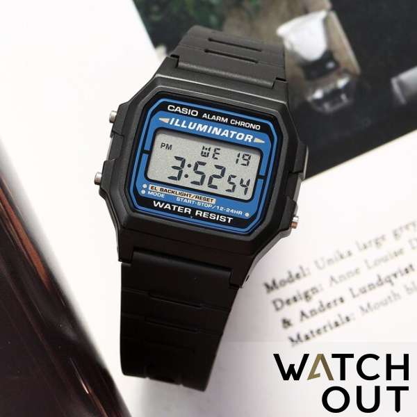 Buy CASIO General F 105W 1A WATCHOUT